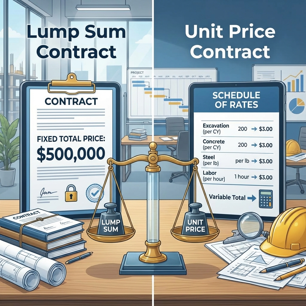 Lump Sum vs Unit Price