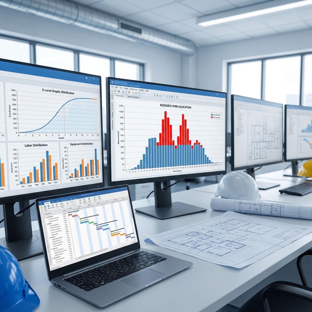 Resource Histogram and S-Curve